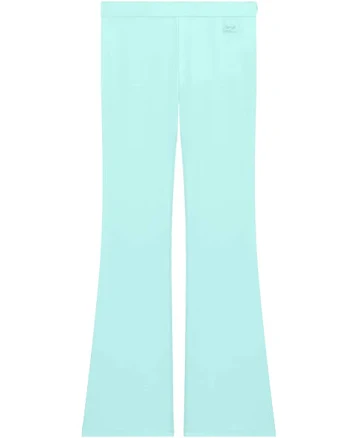 Courreges Low-rise Flared Women Trousers - Blue