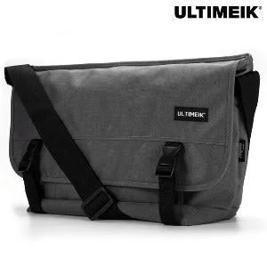 [ULTIMEIK] 1607 Large Messenger Bag Gray