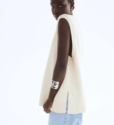 H&M Ladies Melange Sweater Vest