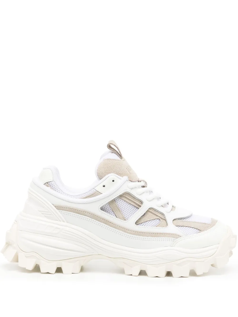 Layered Chunky Low-top Sneakers