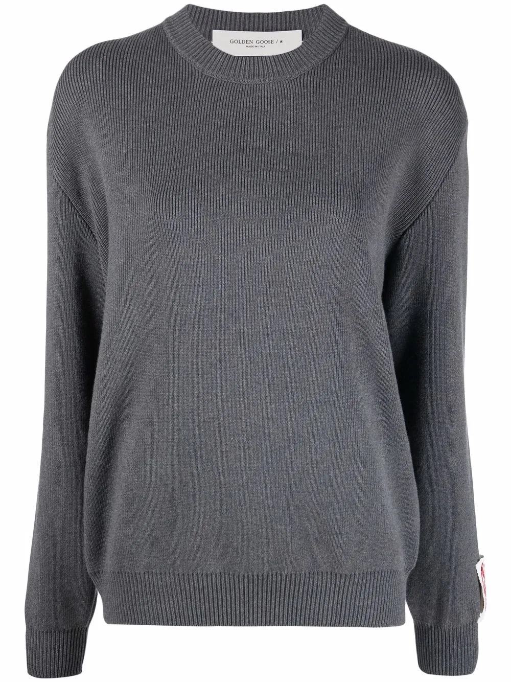 Dany Ribbed Crewneck Sweater