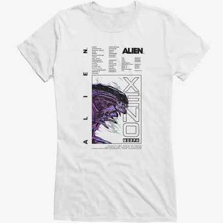 Alien Xenomorph Scan Graphic T-Shirt