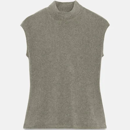 Zara Soft High Neck Top