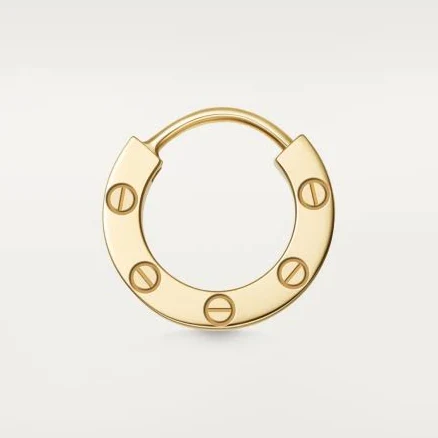 LOVE Single hoop Earring
