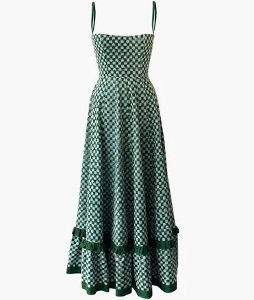 Fashionkind De Castro Checkmate Dress