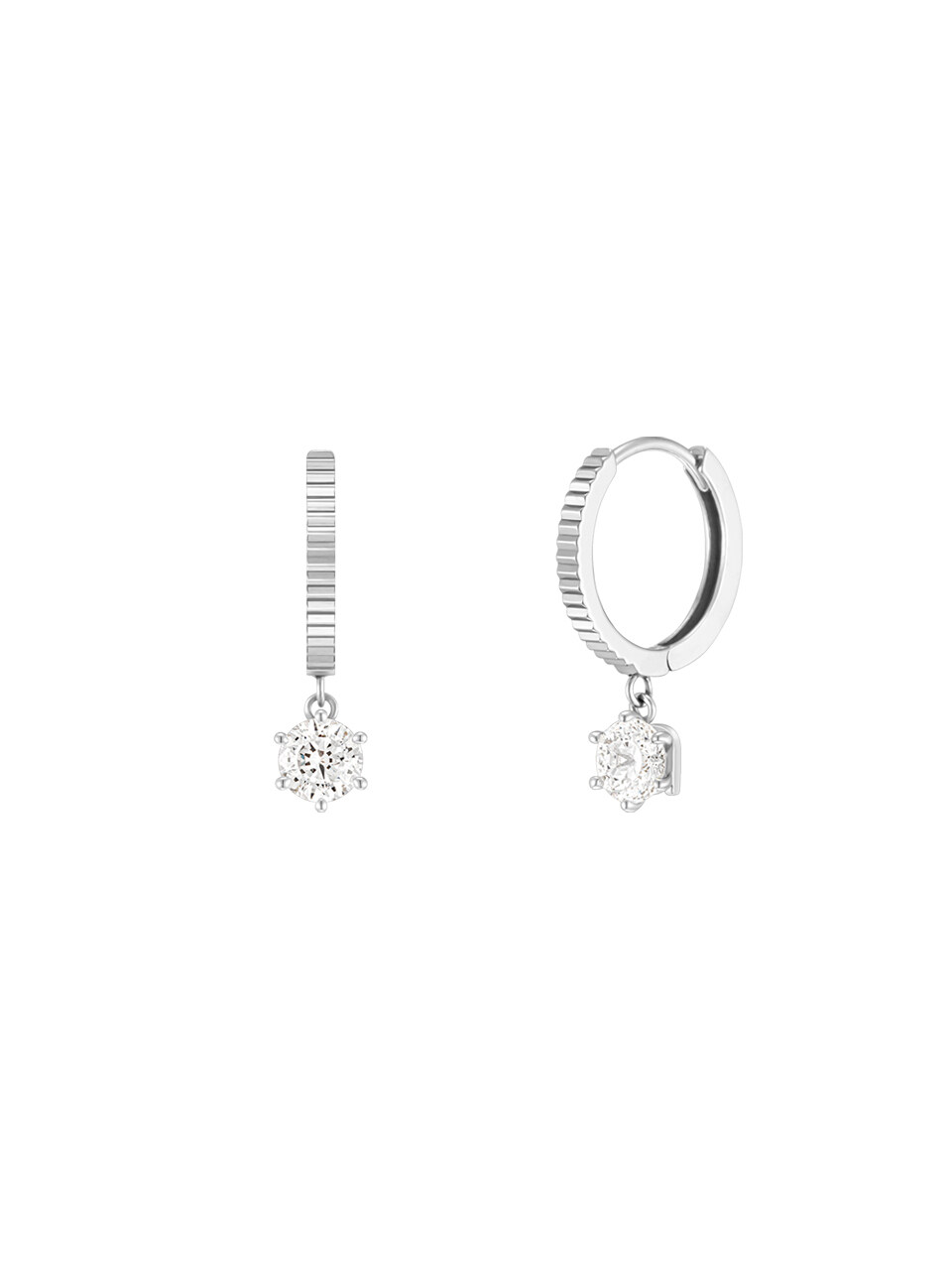 Mariebel Whitemond 14K Earring (JJMBEQ1BS504W4000)