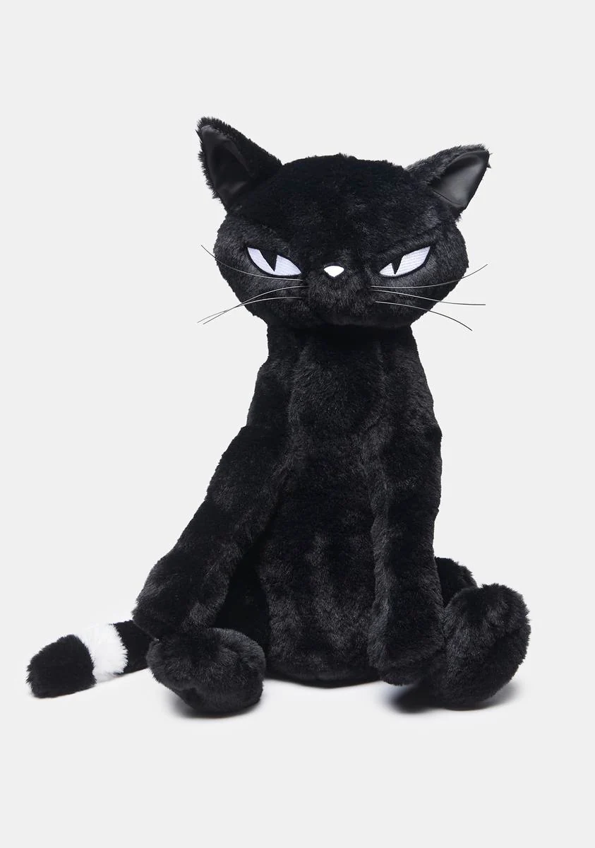 Dolls Kill x Emily The StrangeFaux Fur Neechee Cat Backpack