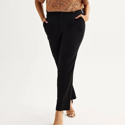 Nine West Women's Barely Bootcut Pants