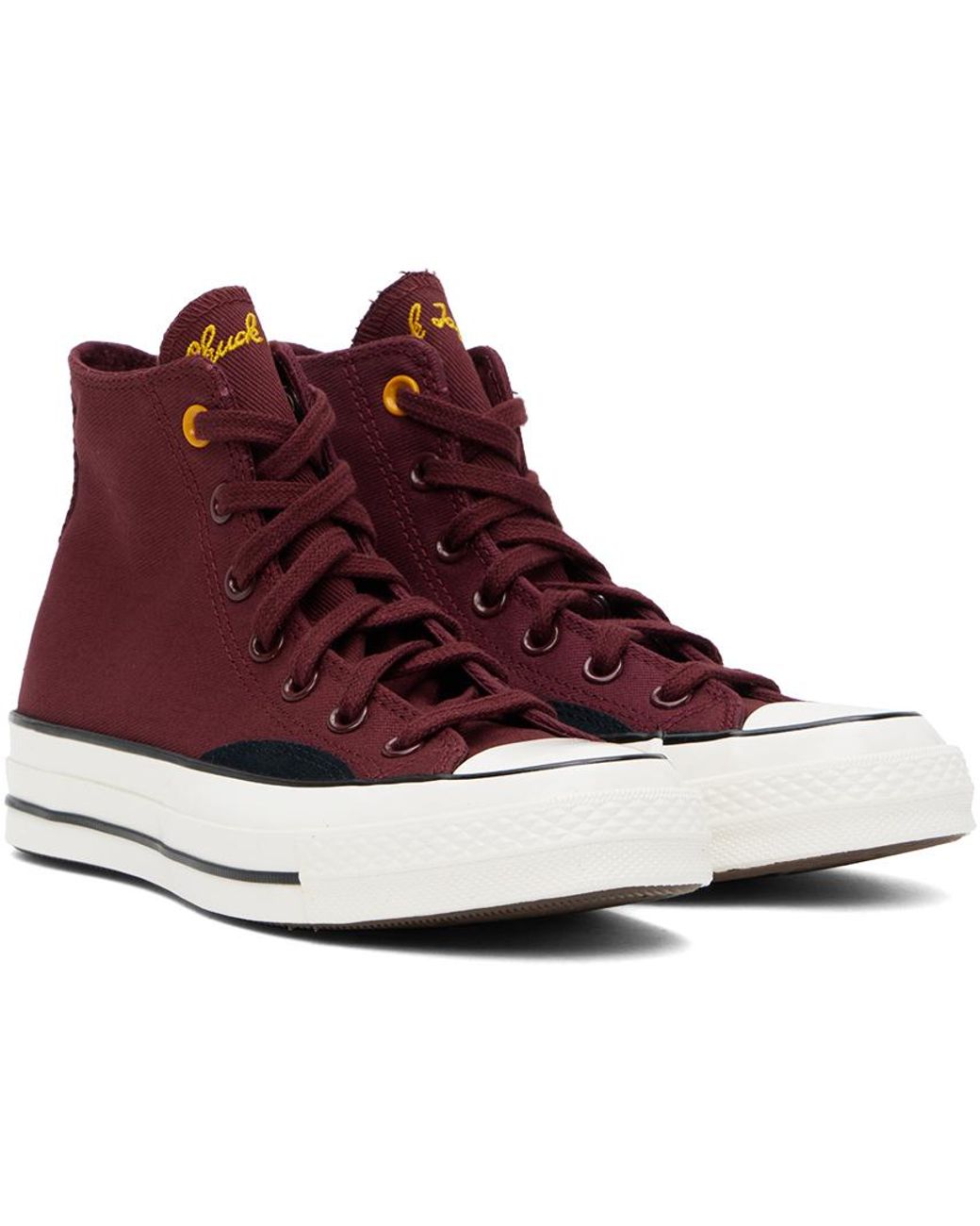 Burgundy Chuck 70 High Sneakers