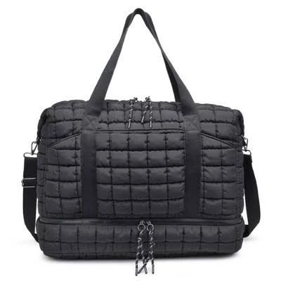 Urban Expressions Globetrotter Quilted Nylon Puffer Travel Weekender