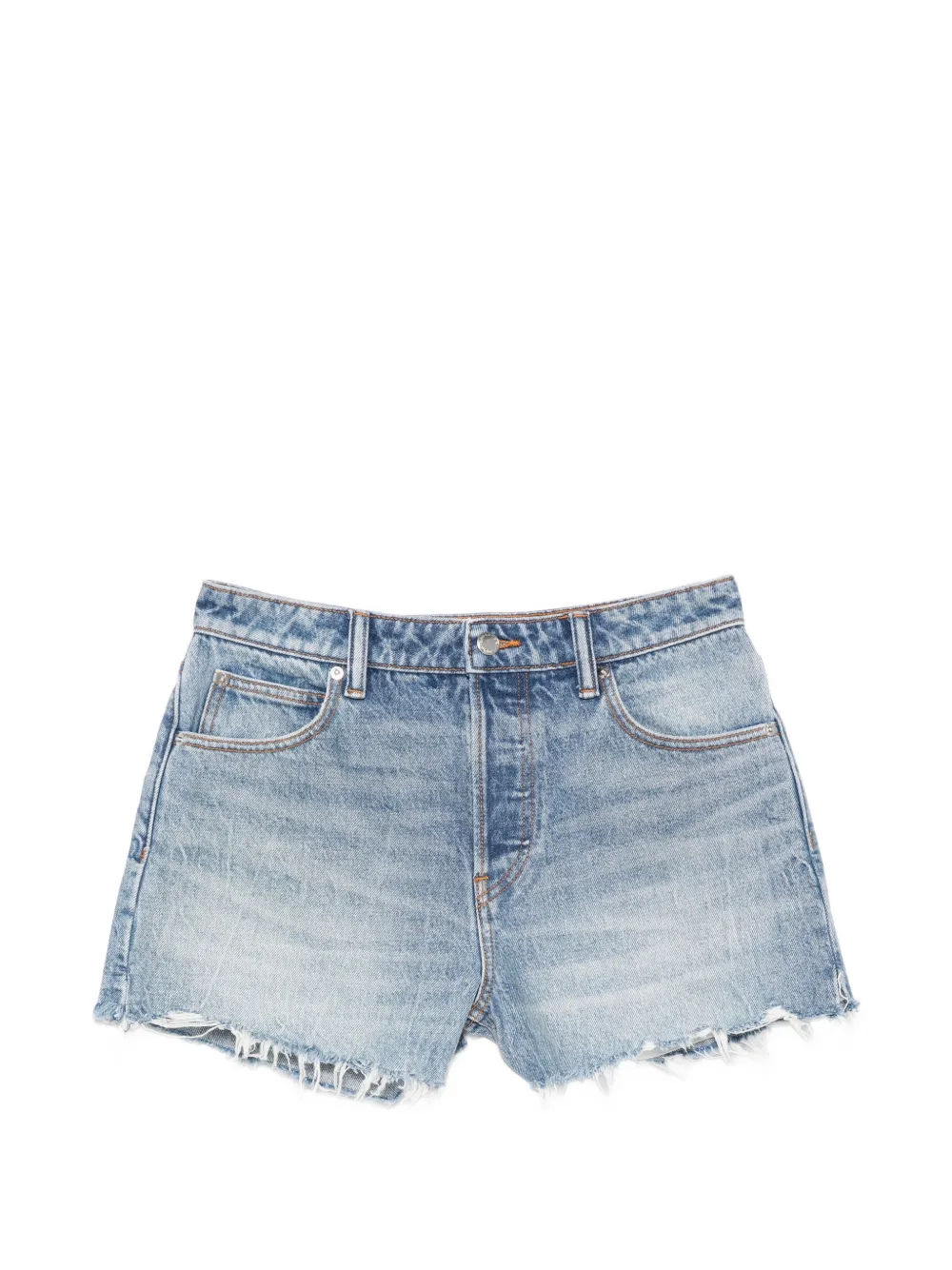 Bite Frayed Denim Shorts