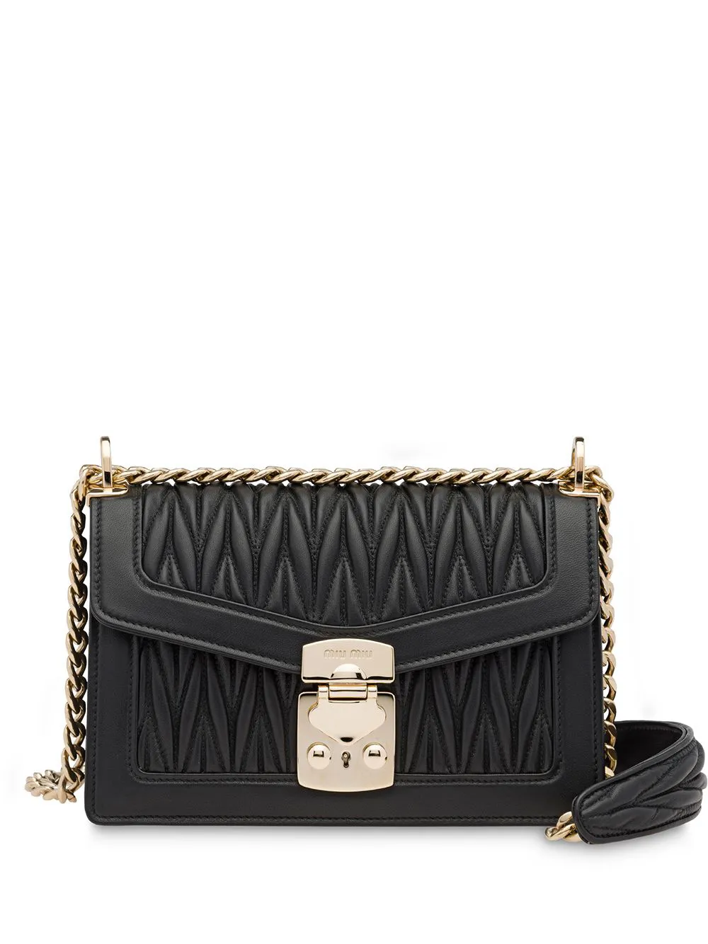 Miu Confidential Matelassé Bag