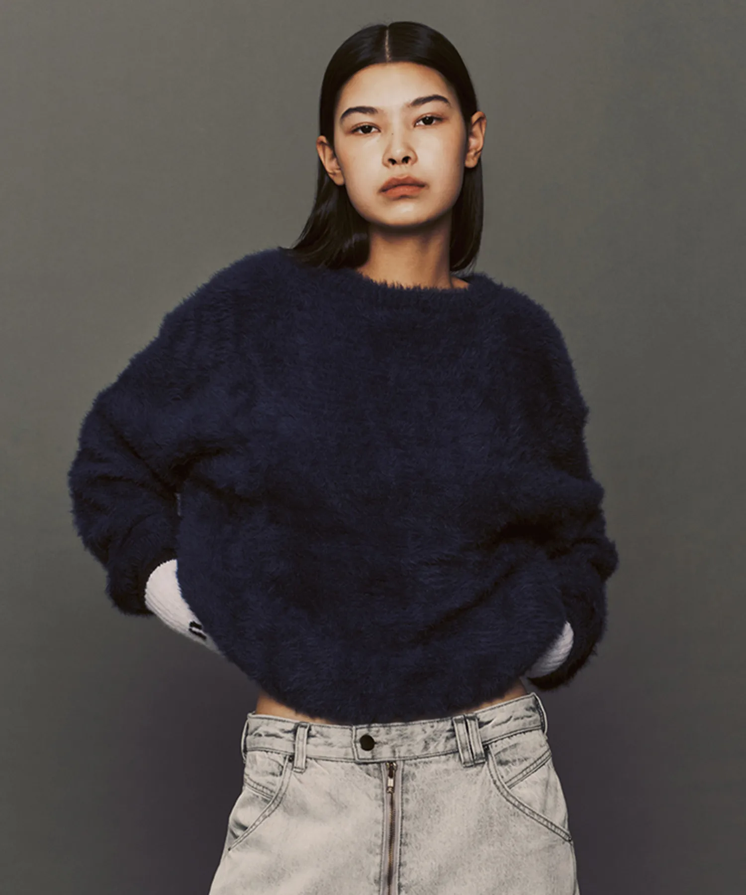 Hairy Volume Knit