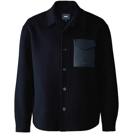 Mackage Men's Emmanuel Double Face Wool Overshirt