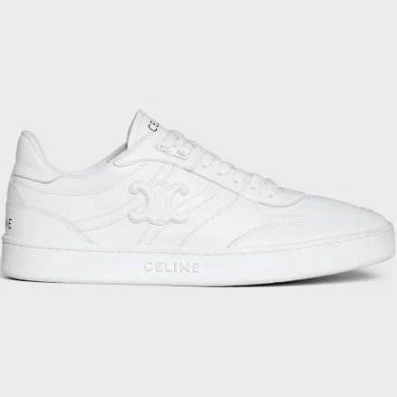 Celine Women's Ct-11 Low Lace-Up Calfskin Sneakers