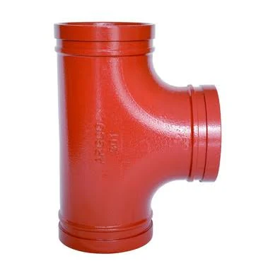 Grooved Standard Radius Tee Fittings