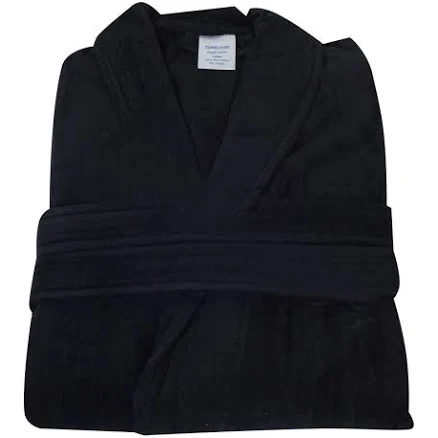 Terry Velour Shawl Collar Bath Robe
