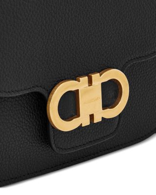 Gancini Motif Shoulder Bag