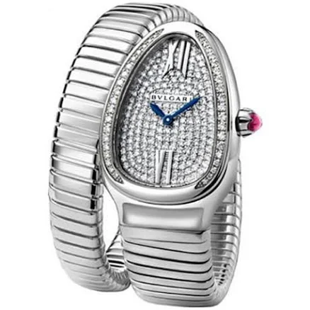 Bulgari Serpenti Tubogas Diamond Bezel