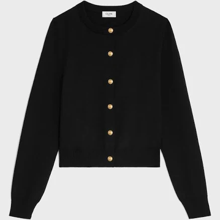 CELINE Women's Fine Wool Cardigan