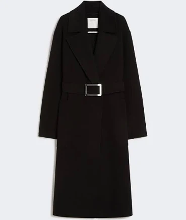 Max Mara Pure Wool Robe Coat