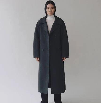 HANDMADE Long Wool Coat