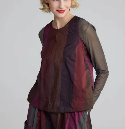 LUUKAA Tamara Taffeta Top