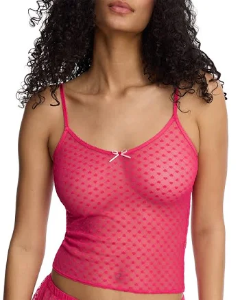 Skarlett Blue Women's Heart Breaker Sheer Cami