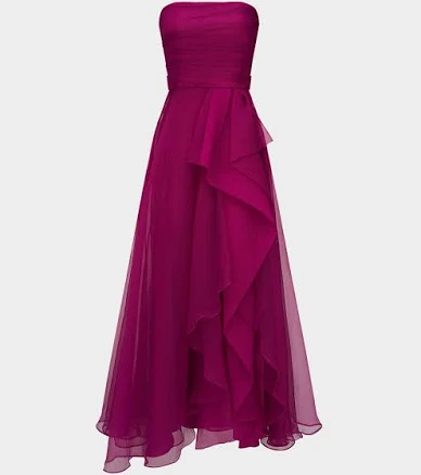 Theia Women's Teresa Draped Gown