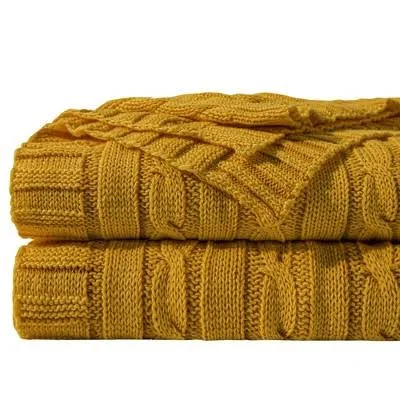 NTBAY Cable Knit Ultra-Soft Cozy Blanket