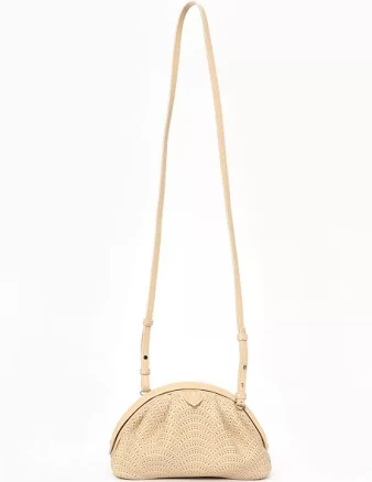 Alaïa S/S 2021 Samia 21 Clutch Beige