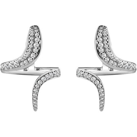 Damiani Eden White Gold Diamond Earrings