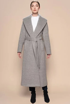 Alpaca Long Belted Coat