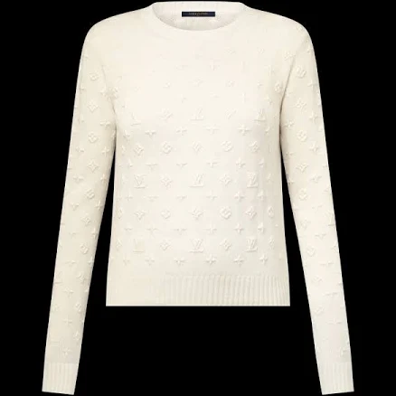 Louis Vuitton 3d Monogram Knit Pullover