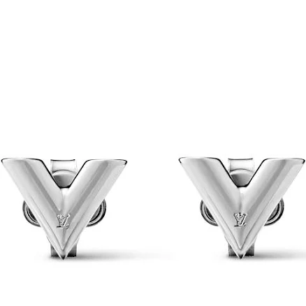 Louis V Stud Earrings