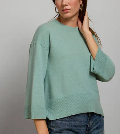 AE77 Premium Oversized Cashmere T-Shirt