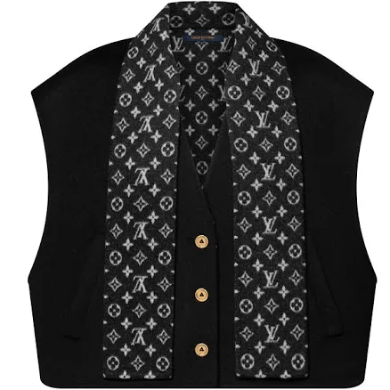 Louis Vuitton Monogram Scarf Gilet