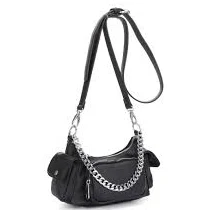 Harlan Retro Multi Pouch Pocket Chain Shoulder Crossbody