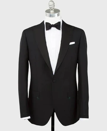Sid Mashburn Kincaid No. 3 Peak Lapel Wool Mohair Tuxedo