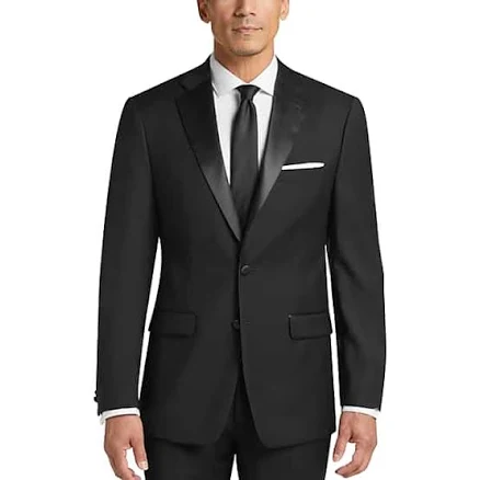 Calvin Klein Men's Slim Fit Wool Tuxedo Jacket
