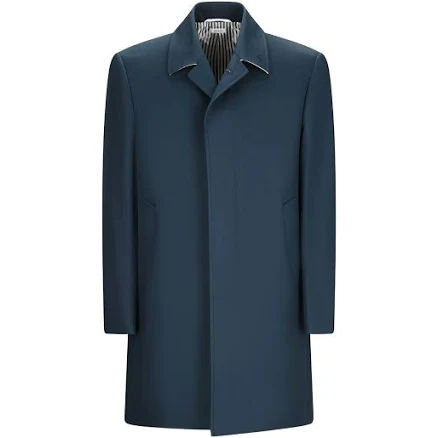Thom Browne Mackintosh Bal Collar Overcoat