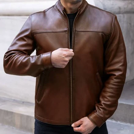 Thursday Boot Company Men's Leather Rider Jacket
