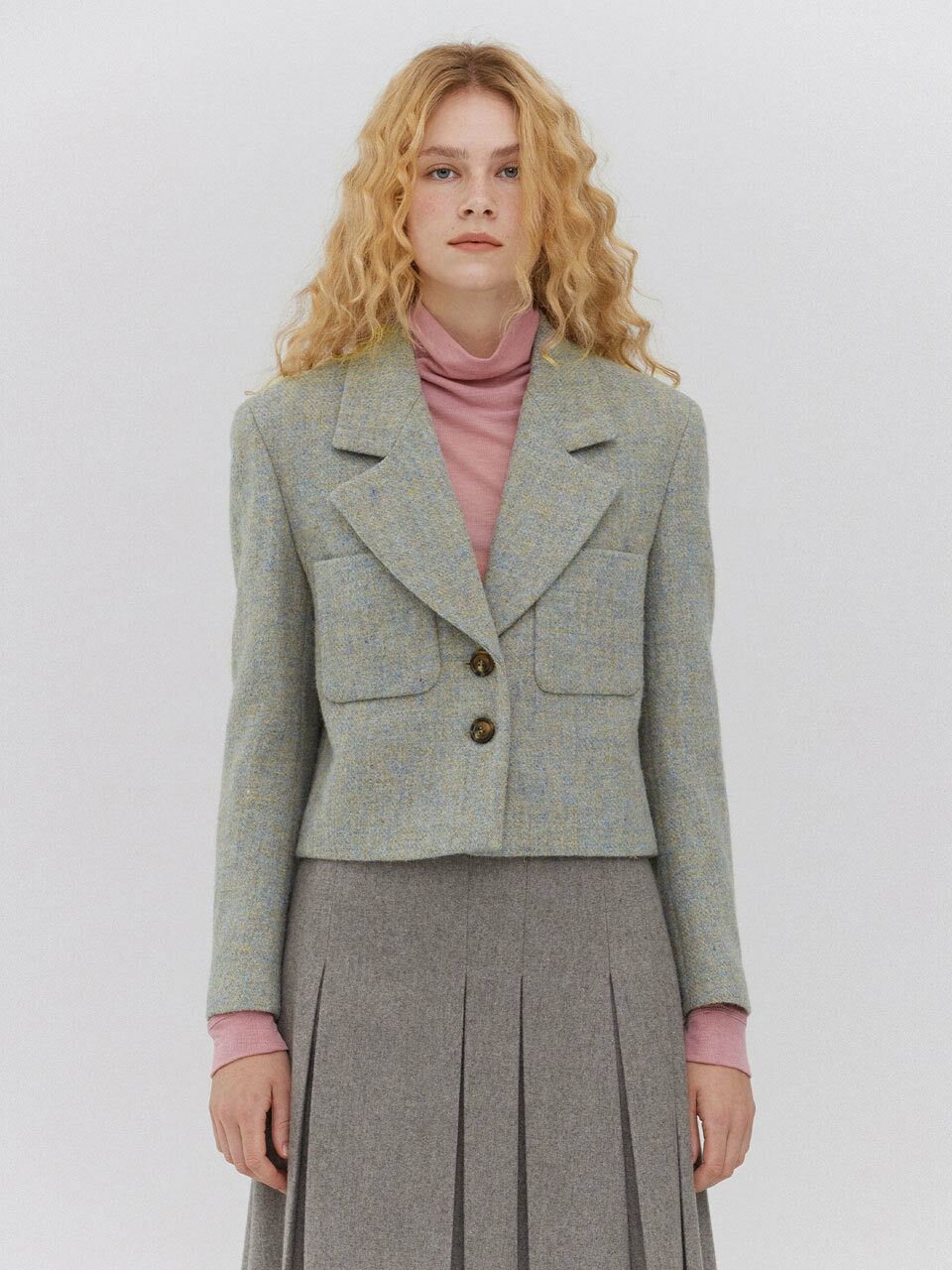 Harris Tweed Solid Jacket_2 colors