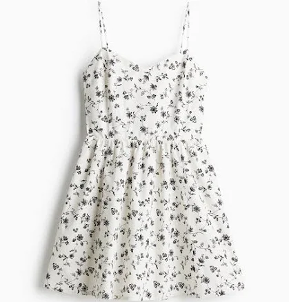 H&M Ladies Cotton Flared Dress