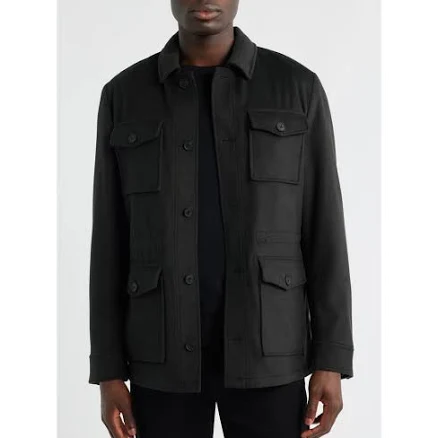 Nordstrom Felted Wool Blend Field Jacket