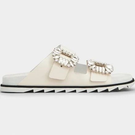 Roger Vivier Women Slidy Viv' Mules in leather