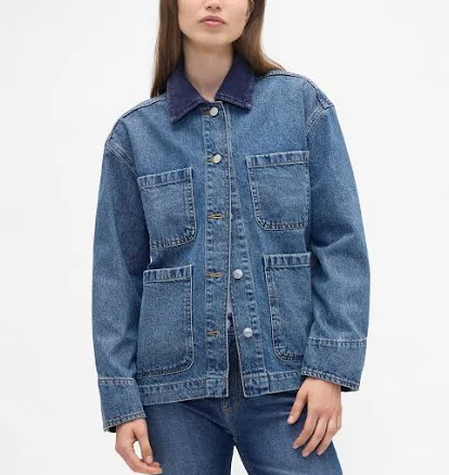 Gap Women's Relaxed Denim Chore Jacket