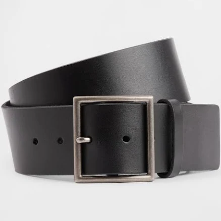 Gap Women's Leather Square-Buckle Belt