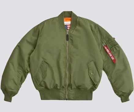 Alpha Industries Men's MA-1 Blood Chit Jacket