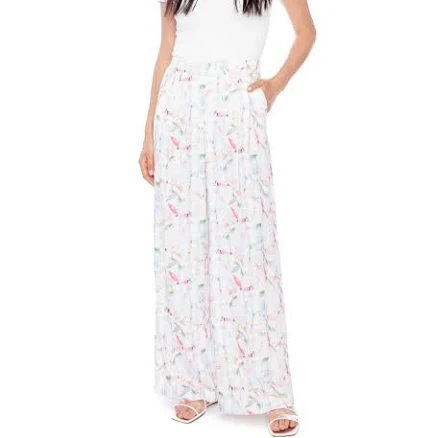 I Love Tyler Madison Wide-Leg Satin Pants